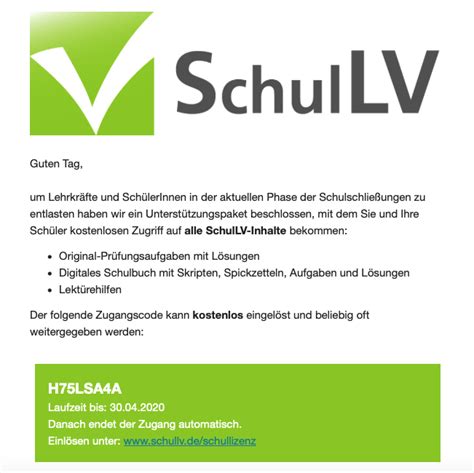 schul lv kostenlos